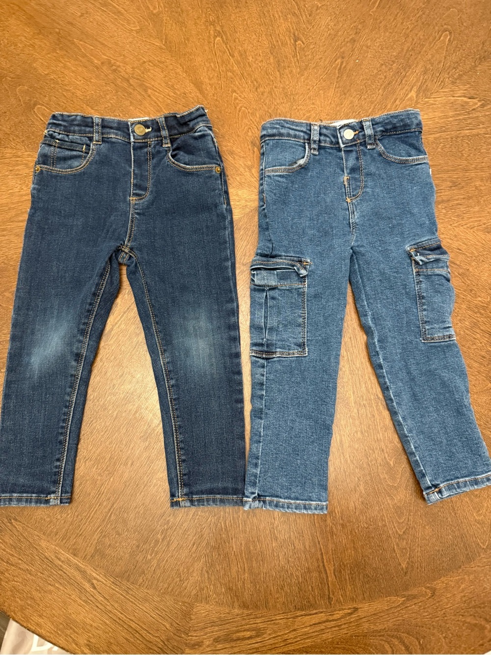 Zara Kids Denim Jeans - Dark Blue & Light Blue